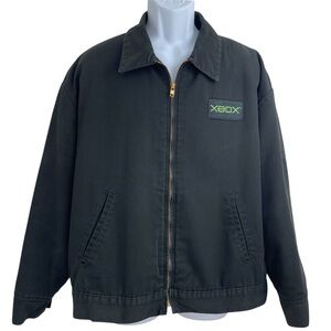Vintage 2001 Microsoft XBOX Promo Dickies Workwear Jacket Size Xk Men RARE Y2K
